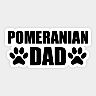 Pomeranian Dog Dad - Pomeranian Dad Sticker